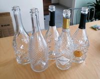 Glasflaschen Prosecco Glas Flaschen mit Muster Deko Basteln DIY Bayern - Neumarkt i.d.OPf. Vorschau