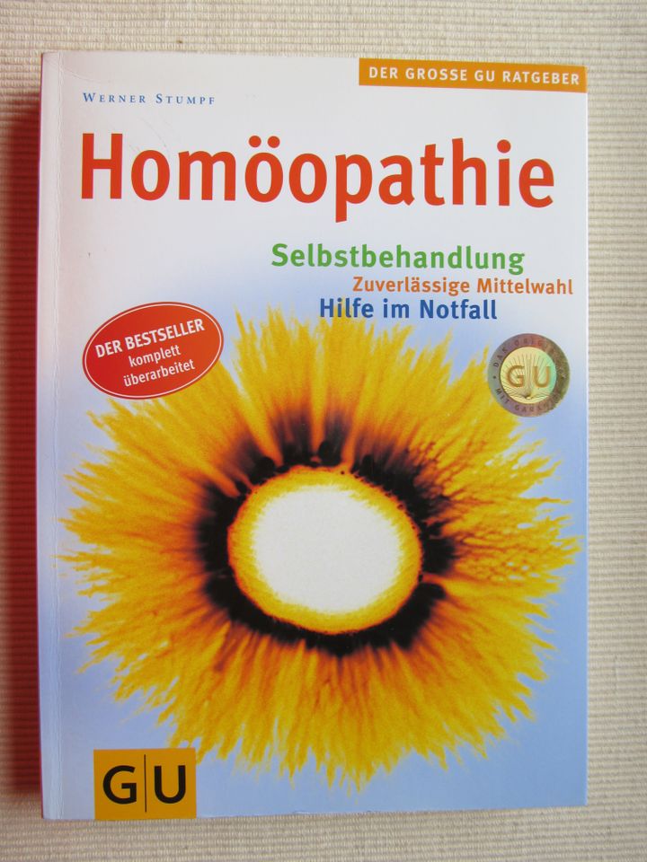 Buch: Homöopathie - der große GU Ratgeber - Selbstbehandlung .... in Dittelbrunn