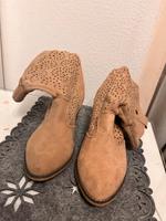 BonPrix Stiefellette 42 Beige/Braun Schleswig-Holstein - Lübeck Vorschau