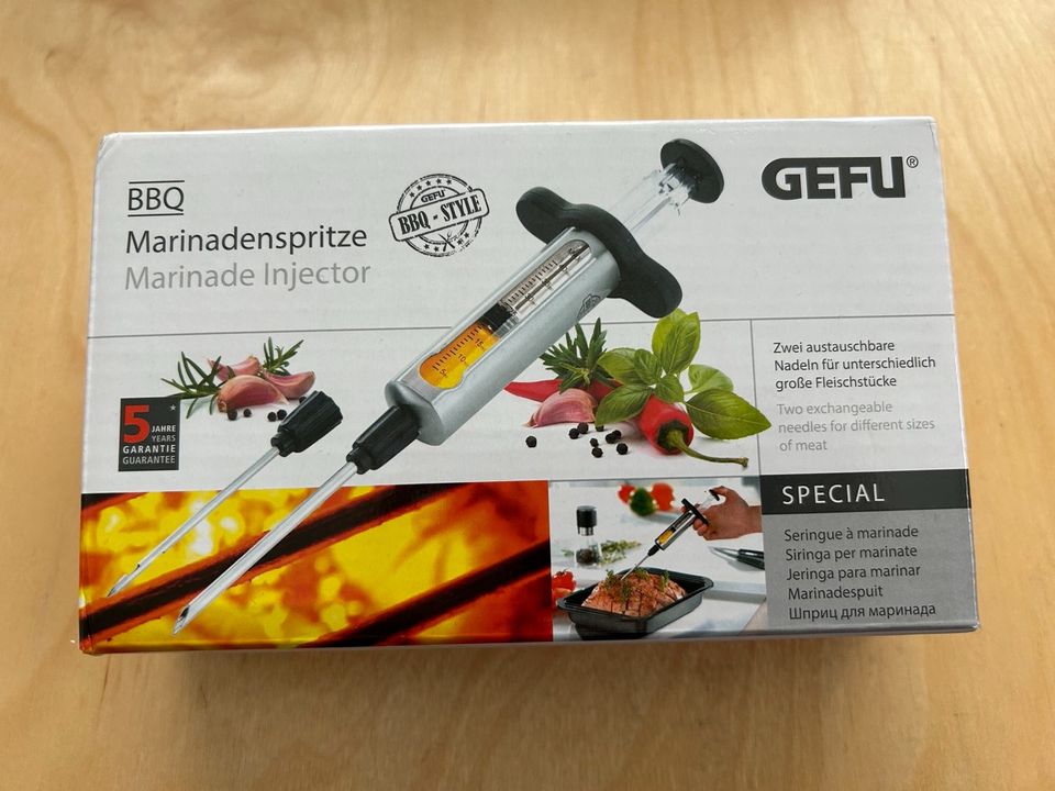 GEFU - BBQ Marinadenspritze Sepcial in Bochum