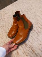 Closed Chelsea Boots Cognac braun Gr. 37,5 handgefertigt Bayern - Klingenberg am Main Vorschau