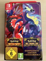 Pokemon Karmesin+Purpur Steelbook Doppelpack zu verkaufen Hessen - Wiesbaden Vorschau