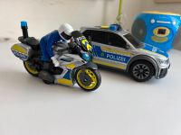 Polizeiauto und Motorrad Sachsen - Treuen Vorschau