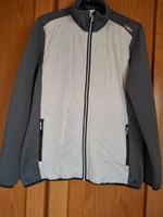 Stricksteppjacke weiß/grau Bayern - Laufen Vorschau