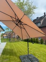 Ampel Sonnenschirm mit LED Beleuchtung Niedersachsen - Garbsen Vorschau