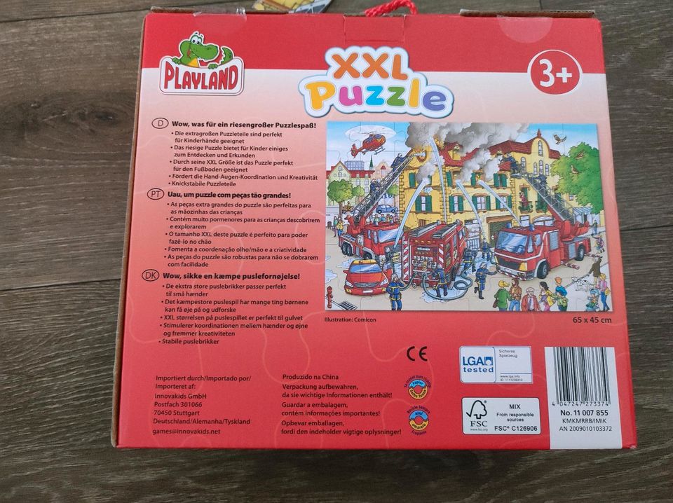 XXL Puzzle Feuerwehr in Brüel