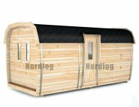 LUXURY NordLog SAUNA BUS 2,3 x 4,8m /Dreizimmer, Eckbänke/ Baden-Württemberg - Weil der Stadt Vorschau