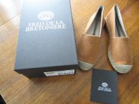 FRED DE LA BRETONIERE ESPADRILLES WILDLEDER - BRAUN - 36,5 36 NEU Essen - Bergerhausen Vorschau