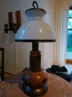 Tischlampe, Holz, Glas, Lampe Nordrhein-Westfalen - Recke Vorschau