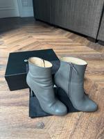 Chanel Dark Grey Lambskin Round Toe High heels Berlin - Zehlendorf Vorschau