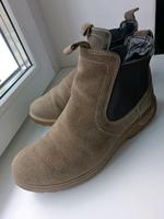 Size 42 Khaki Brown ECCO Receptor Technology Ankle Chelsie Boots Friedrichshain-Kreuzberg - Friedrichshain Vorschau