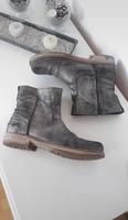 Yellow Cap New York Stiefeletten Boots Booties Silber Glitzer 40 Niedersachsen - Loxstedt Vorschau