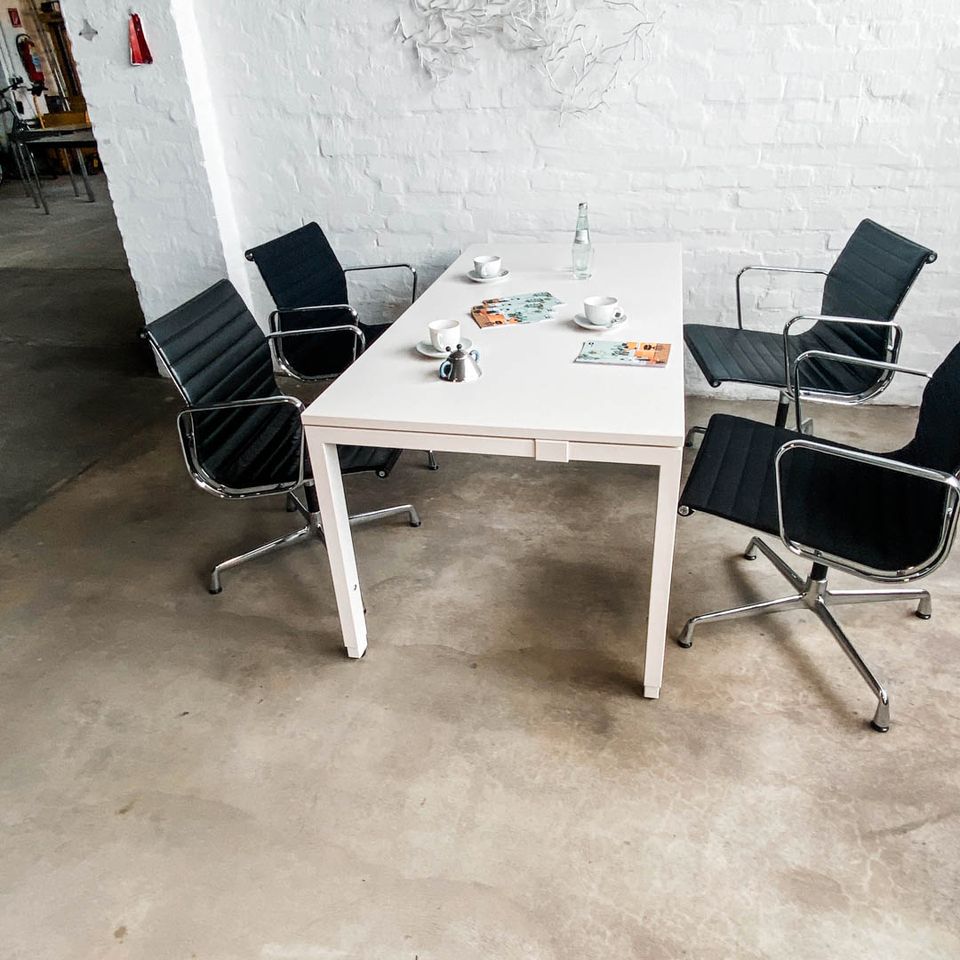 Schreibtisch WorKit - Vitra - weiß - höhenverstellbar - 160 x 80 in Havixbeck