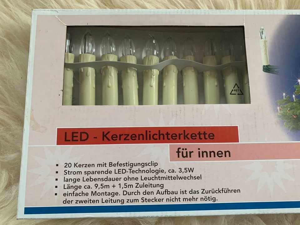 Lichterkette LED 20er innen, Weihnachtsbaumlichterkette NEU in Neu-Isenburg