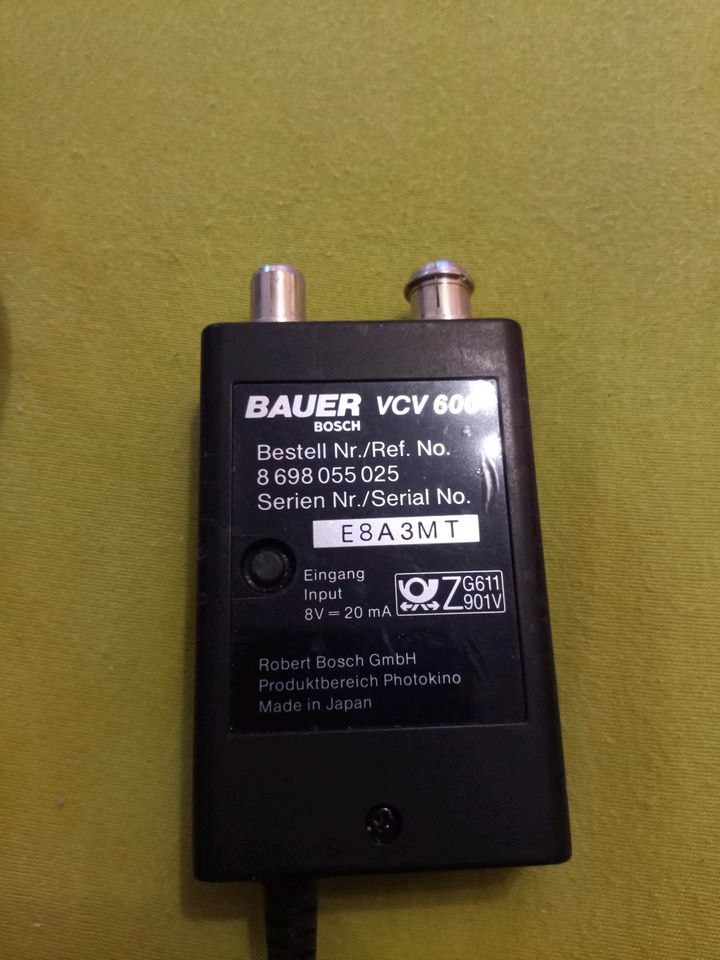 Bauer Bosch VCV 600 Adapter in Oberzent