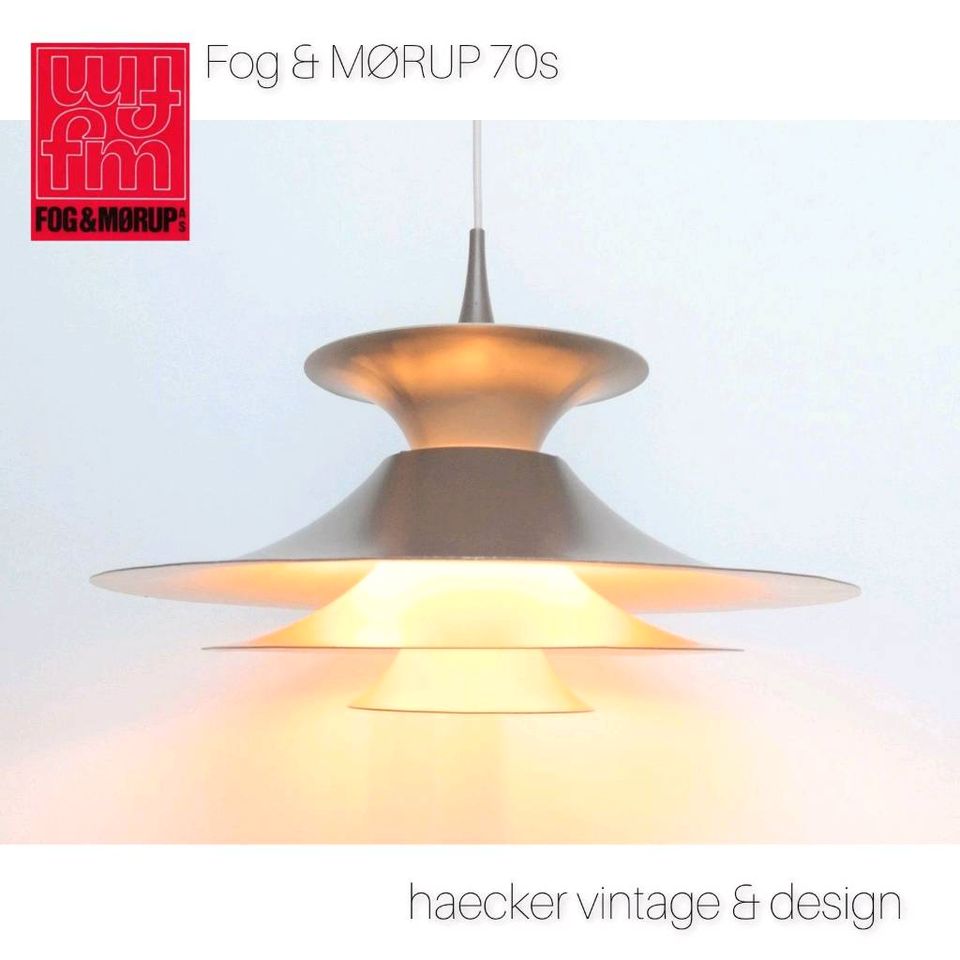 Lampe danish design zu Fog & Mørup poulsen retro mid century 70er in München