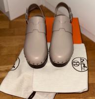 Original Hermes Damen Femme Mules Hermione Veau Gr. 41 Köln - Braunsfeld Vorschau
