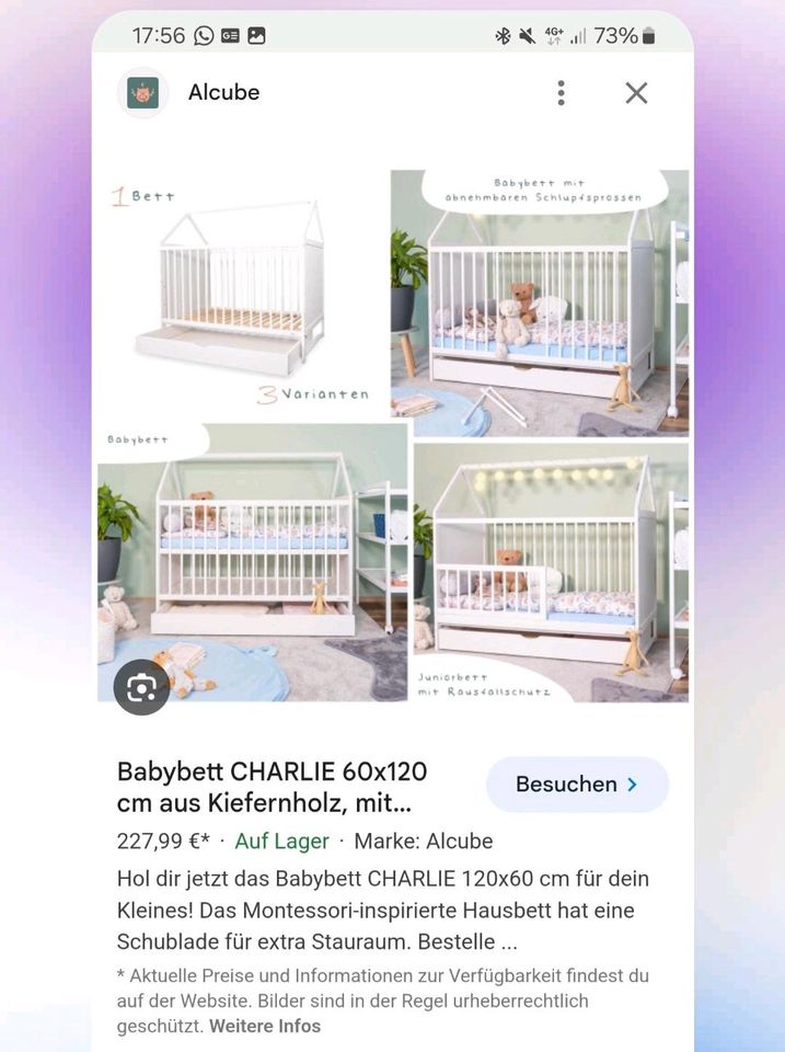 Babybett Alcube Hausbett in Berlin