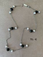 Energetix Kette mit Perlen in schwarz und weiß Hessen - Niestetal Vorschau