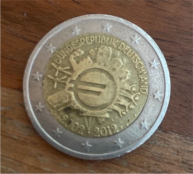 2 Euro Gedenkmünze Bundesrepublik Deutschland in Landshut