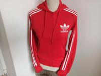 Damen Adidas Trainingsjacke Gr. 36 S rot retro T-Shirt Shorts Niedersachsen - Osnabrück Vorschau