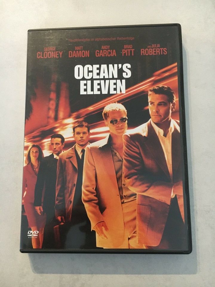 4 Filme DVD Sammlung Transporter I und II Ocean's 11 and 12 in Weilerswist