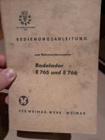 BA Rodelader E765 E766 Weimarwerk  Kombinat,  ddr, lpg Sachsen - Pulsnitz Vorschau