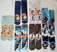 Comic-Motiv-Socken für Kinder Gr. 35-38 - ungetragen, je 1 Euro Sachsen - Pirna Vorschau