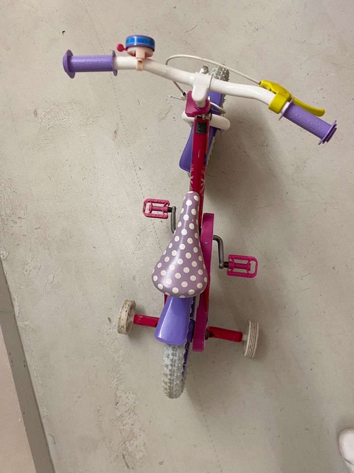 Minnie Mouse Kinderfahrrad 14" , Mädchen Fahrrad, Bike in Schwaikheim