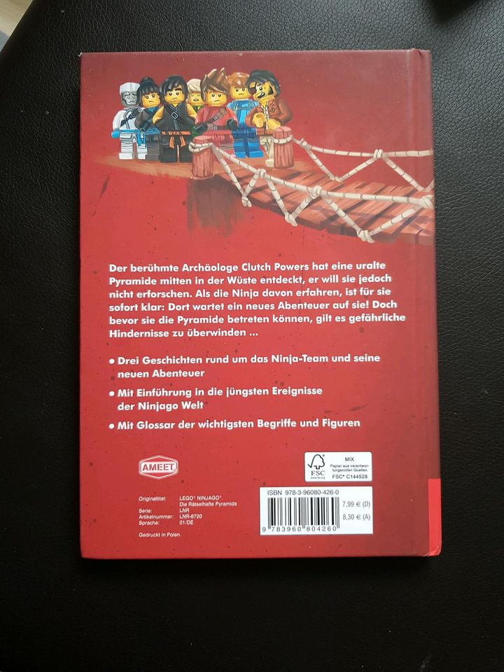 Buch Ninjago die rätselhafte Pyramide Lego in Höpfingen