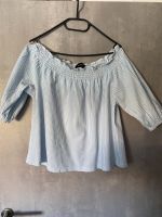 Primark Damen offshoulder Bluse gestreift blau weiß Gr.Xl Harburg - Hamburg Marmstorf Vorschau