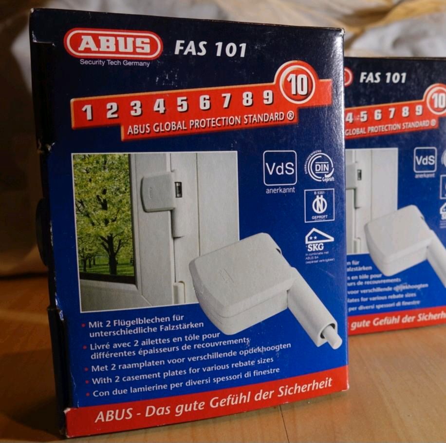 Abus FAS 101 Fenster,- Aushebesicherung, Scharnierseitensicherung in Lünen