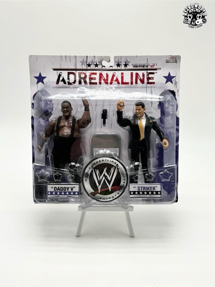 WWF/WWE NEU Wrestling Figuren Big Daddy V & Matt Striker Adrenali in Filderstadt