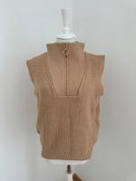 NEU Mango MNG Pullunder braun cognac gold Strick Pullover 34 XS Bayern - Veitshöchheim Vorschau