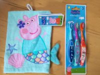 Peppa Pig Waschlappen und 3 Zahnbürsten Nordrhein-Westfalen - Wachtberg Vorschau