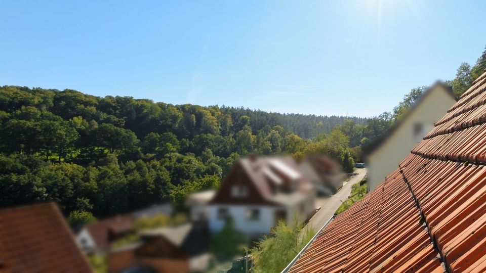Doppelhaushälfte mit Weitblick in Waldrandlage von Unterbreizbach in Unterbreizbach