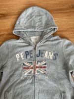 Pepe Jeans Sweatjacke Gr 14 164 hellgrau Frankfurt am Main - Bornheim Vorschau