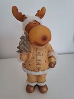 Elch Figur Weihnachtselch 24 cm hoch aus Kunststoff Dortmund - Huckarde Vorschau