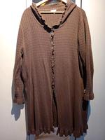 Deerberg Ajour Strickjacke Gr. XXL (50) in dunkelbraun Niedersachsen - Melbeck Vorschau