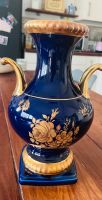 Schöne blau goldene Vase Waldsassen Bavaria Baden-Württemberg - Oftersheim Vorschau