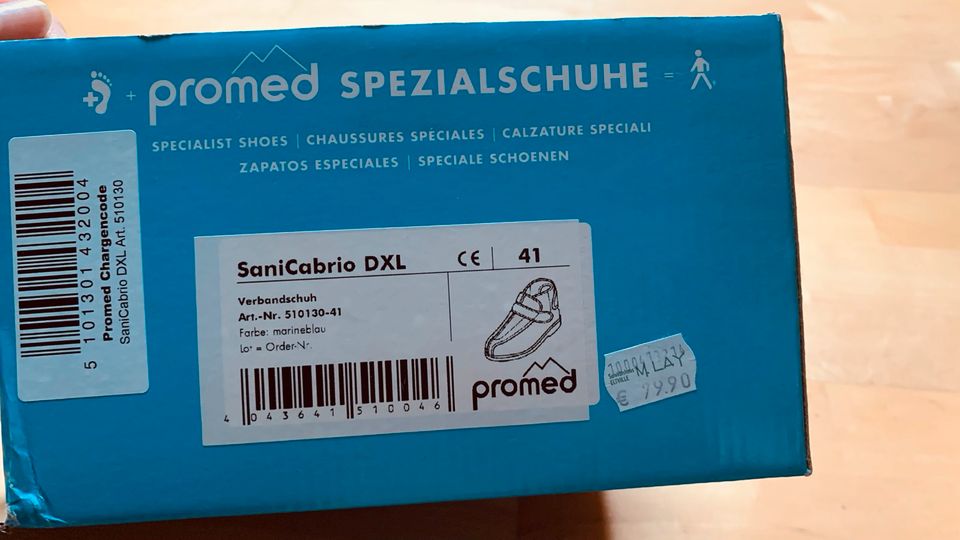 Spezialschuhe Promed neu in Schlangenbad