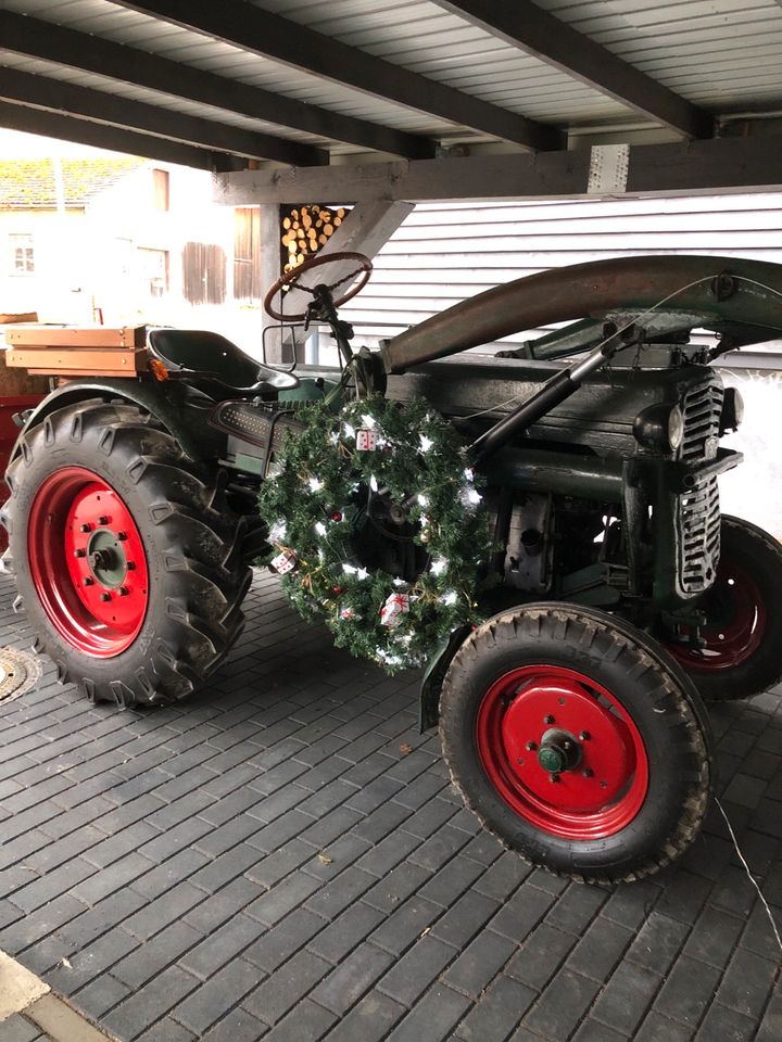 Hela Lanz Aulendorf D24 Schlepper Traktor Bj 1954 in Schömberg