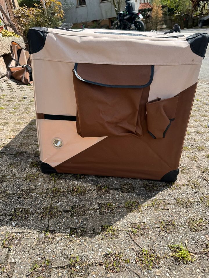 Hunde Travel Box 58x61x91 mit kühlmatte von Anionen in Spiegelberg