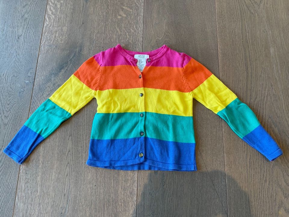 Strickjacke 104 Regenbogen Farben festlich Miss Mona Mouse in Saarbrücken