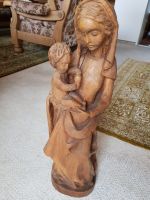 Handgeschnitzte Madonna mit Kind - 80-er Jahre, neuwertig, 64 cm Bayern - Augsburg Vorschau