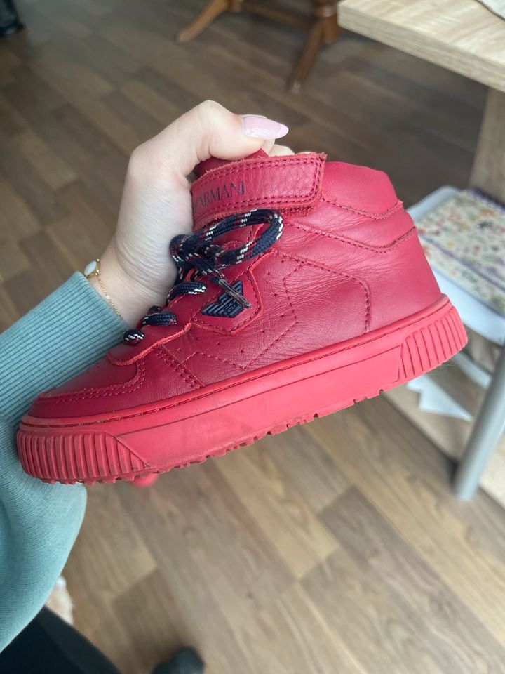 Emporio Armani Schuhe Sneaker Kinder, Gr. 28, Rot in Berlin