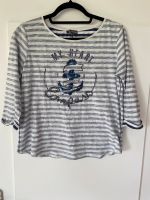 Sweatshirt mit Pailletten von Street One Gr.36/S blau Schleswig-Holstein - Lübeck Vorschau