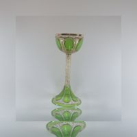 "LUDWIG MOSER"  Prunk Glas / Pokalglas / smaragdgrün um1885 Thüringen - Gotha Vorschau