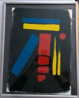 Bild - Gemälde Acryl auf Papier "Symbol" ca. 45x34 cm gerahmt Baden-Württemberg - Lahr (Schwarzwald) Vorschau