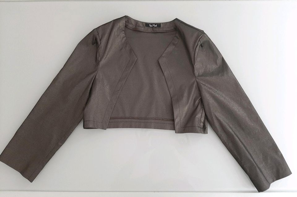 ❤ Elegante Bolero Jacke ❤ von Vera Mont - braun - Gr. 36 - TOP in Garching b München